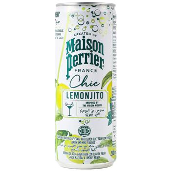Maison Perrier Chic Lemonjito Sparkling Beverage 250ml x 4pcs - buy, prices for - photo 2