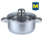 Aro Low Pan with Lid 16cm 1.5l