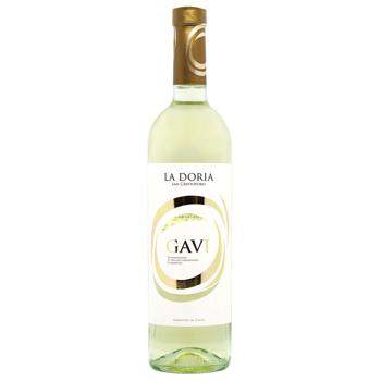 Вино Cascina La Doria Gavi DOCG La Doria сухое белое 13% 0,75л - купить, цены на - фото 1