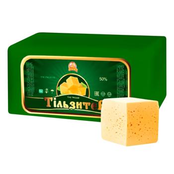 Velykyi Burluk Tilsiter Cheese 50% - buy, prices for Chudo Market - photo 1