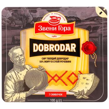 Zveny Hora Dobrodar Hard Cheese 50% 100g - buy, prices for Chudo Market - photo 1
