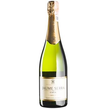 Jaume Serra Cava Brut Sparkling White Wine Brut 11.5% 0.75l - buy, prices for AlcoHub - photo 1