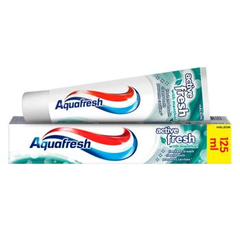 Aquafresh Activ Fresh Toothpaste 125ml - buy, prices for Torba - photo 1