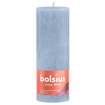 Bolsius Rustic Blue Sky Candle 190/68 - buy, prices for Tavria V - photo 1