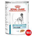 Корм вологий Royal Canin Sensitivity Control з куркою та рисом для собак із чутливим травленням 10+2шт х 410г