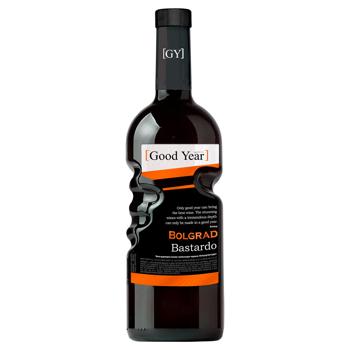 Bolgrad Good Year Bastardo Red Semi Sweet Wine 13% 0.75l - buy, prices for Ideal - photo 1