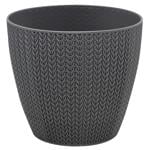 Sumela Anthracite Flower Pot 0.5l