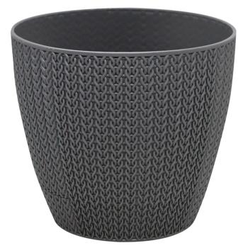 Sumela Anthracite Flower Pot 0.5l