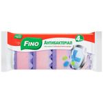 Fino Antibacterial Kitchen Sponges 4pcs