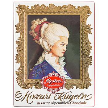 Цукерки Reber Моцарт і Констанція з марципаном і вишневою начинкою 120г