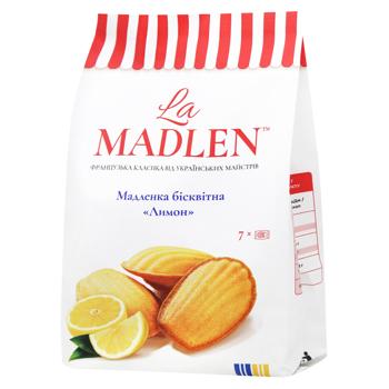 Мадленка бисквитная La Madlen Лимон 140г