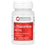 Protocol for Life Balance L-Theanine 200mg 60 capsules