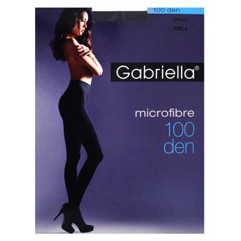 Колготы женские Gabriella Microfibre 100 den р.2 Grafit матовые - купить, цены на ULTRAMARKET - фото 1