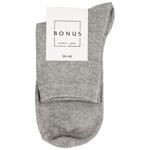 Носки Bonus женские деми 3541 р.23-25 светло-серый