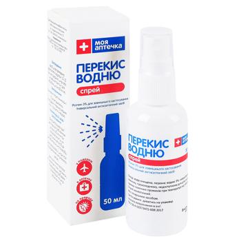 Moia Aptechka Hydrogen Peroxide 3% 50ml