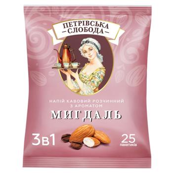 Petrivska Sloboda Almond 3in1 Instant Coffee Drink 18g*25pcs - buy, prices for Torba - photo 2