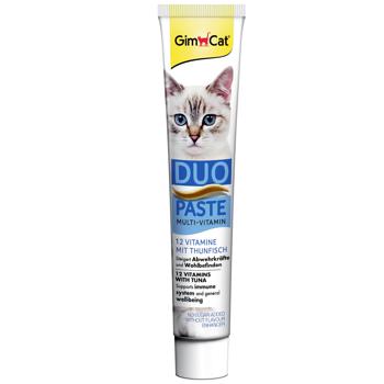 Ласощі для котів GimCat Duo Paste Multi-vitamin мультивітамінна паста з тунцем 50г - купити, ціни на - фото 3