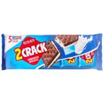 Roshen 2 Crack Milk Vanilla Sandwich Biscuits 190g