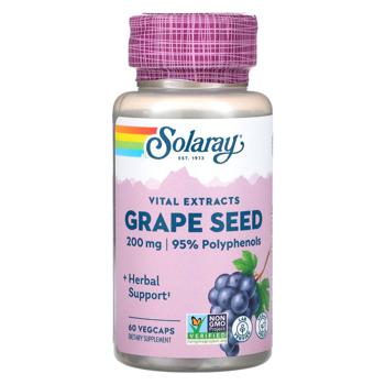 Solaray Grapeseed Extract 200mg 60 capsules - buy, prices for Biotus - photo 1