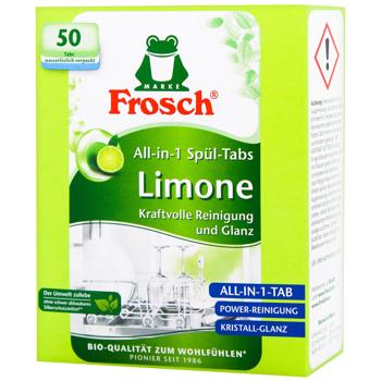 Frosch Lime Dishwasher Tablets 50pcs