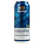 Пиво Оболонь Соборне світле 4,9% 0,5л