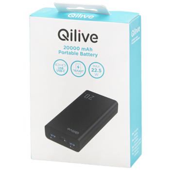 Універсальна мобільна батарея Qilive 20 000mAh - купити, ціни на Auchan - фото 1