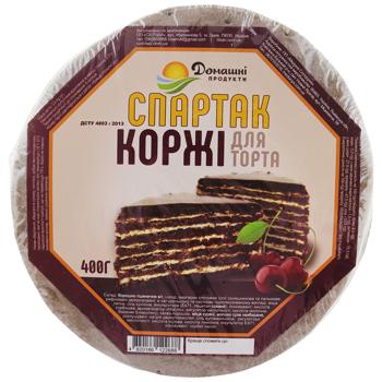 Коржи для торта Домашние Продукты Спартак 400г