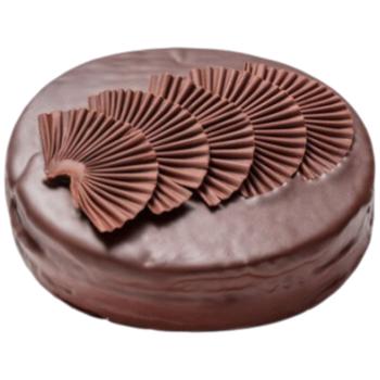 Торт  Вельвет чорносмородиновий 500г  (Вацак)  - купити, ціни на Чудо Маркет - фото 1