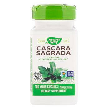 Nature's Way Cascara Sagrada 350mg 100 capsules - buy, prices for - photo 1