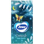 Бумажные носовые платочки Zewa Deluxe 3 слоя 10шт