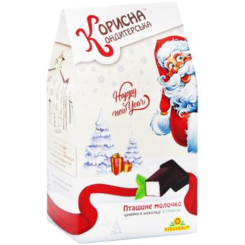 Конфеты Полезная Кондитерская Птичье молоко со стевией 120г - купить, цены на NOVUS - фото 3