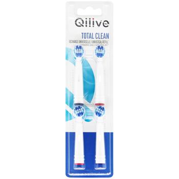 Qilive Electric Toothbrush Heads 4pcs Q.7203 - buy, prices for Auchan - photo 1