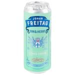 Johan Freitag Gin&Herbs Alcohol Cocktail 5% 0.5l