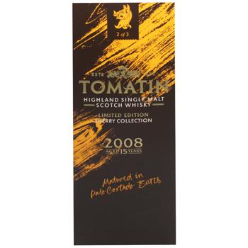 Tomatin Sherry Collection Palo Cortado Edition 15yo Whisky 46% 0.7l - buy, prices for - photo 4