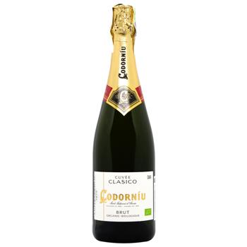 Вино ігристе Codorniu Cava Brut біле брют 11,5% 0,75л - купити, ціни на ULTRAMARKET - фото 2