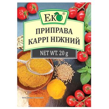 Суміш спецій Еко Карі ніжний 20г - купити, ціни на NOVUS - фото 1
