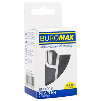 Степлер пластиковый Buromax мини черный - купить, цены на - фото 2