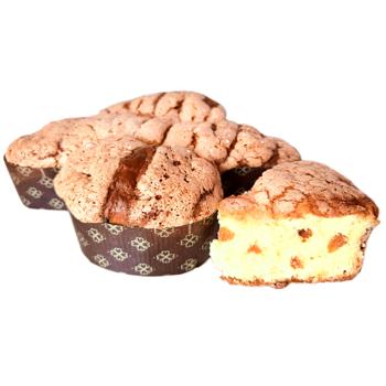 Auchan Colomba Cupcake with Raisins 370g