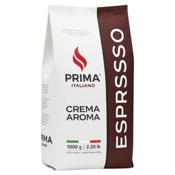 Кофе в зернах Prima Italiano Crema Aroma Espresso 1кг - купить, цены на Идеал - фото 1