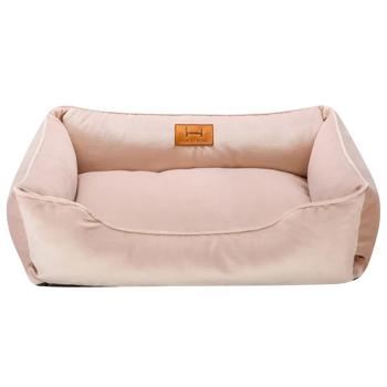 Harley and Cho Dreamer Velour Pudra Pet Bed 70x50cm Powder - buy, prices for MasterZoo - photo 1