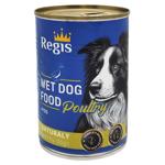 Корм вологий Regis з птицею для собак 415г