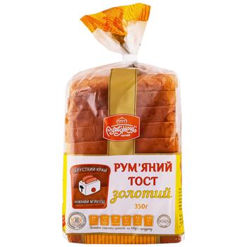 Rumyanets Ruddy Golden Toast Sliced Half Bread 350g