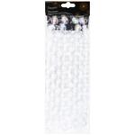 Decoris Transparent Plastic Garland-Beads 270cm