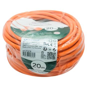 Electraline Extension Cord 1 Socket 20m Without Grounding - buy, prices for - photo 1