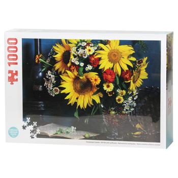 DGT-Games Sunflowers Still Life Puzzle 1000 elements