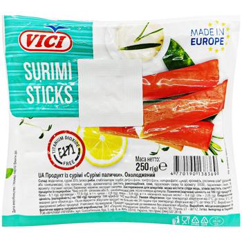 Vici Chilled Crab Sticks 250g - buy, prices for Chudo Market - photo 1