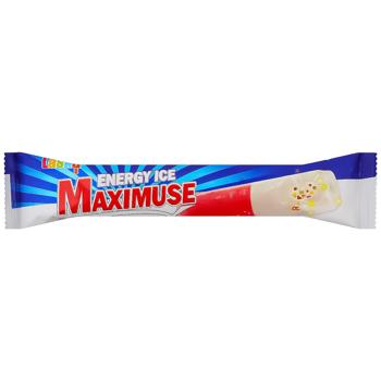 Мороженое Laska Maximuse Energy Ice лесные ягоды с взрывной карамелью 95г - купить, цены на Эпицентр FOOD - фото 1