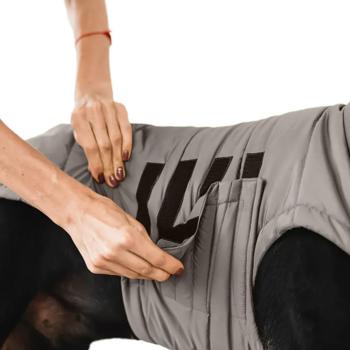 Пуховик для собак Noble Pet Bobby р.6XL сірий - купити, ціни на MasterZoo - фото 4