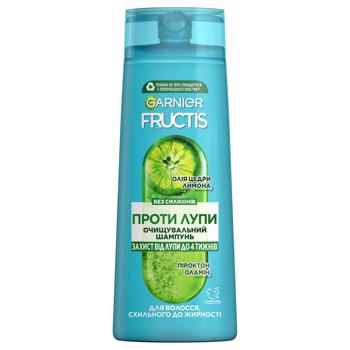 Шампунь для волосся Garnier Fructis Проти лупи очищувальний 250мл - купити, ціни на Таврія В - фото 1