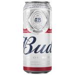 Пиво Bud светлое 5% 0,5л